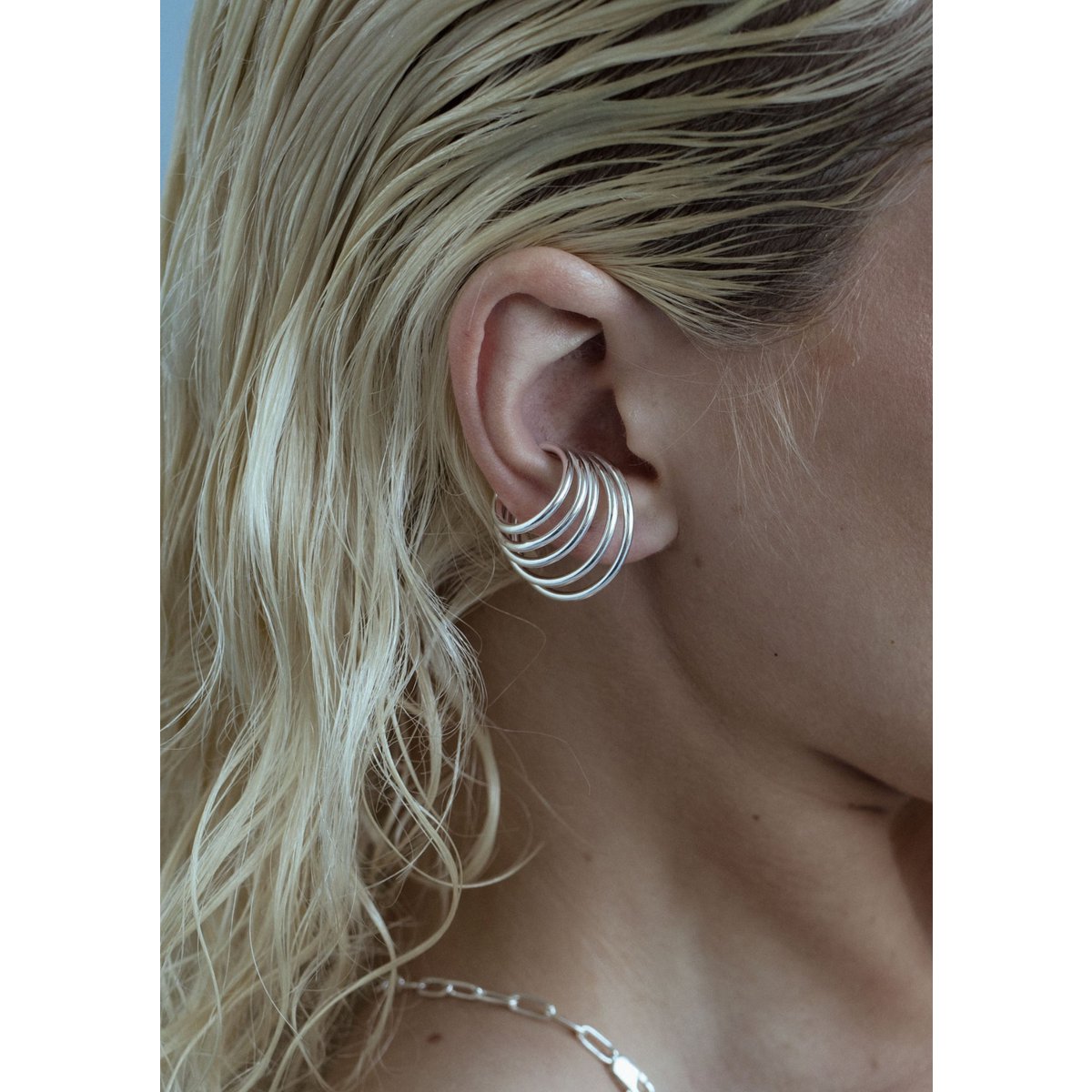 Future Tide Ear Cuff Silver