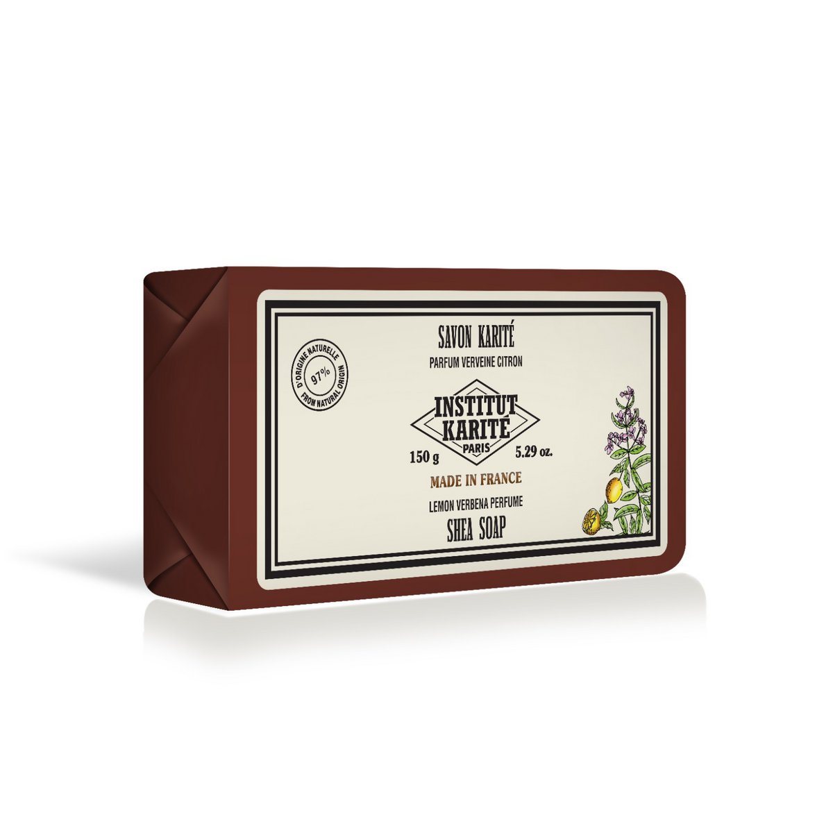 Jabón de Manteca de Karité 150g - Verbena Limón