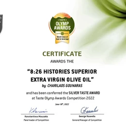8:26 Historias Aceite de oliva virgen extra Mezcla de 500 ml Edición de lujo