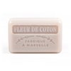 5x Savon de Marseille Baumwollblume / Fleur de Coton Seife - handgefertigt und angereichert mit Bio -Sheabutter - luxuriöse Feuchtigkeitseife - 4 oz