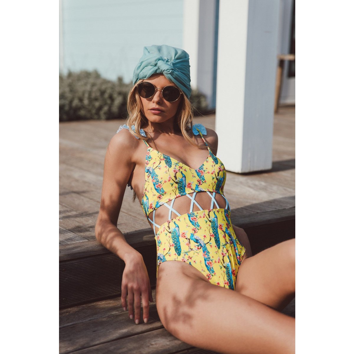 Bikini à bretelles épissées