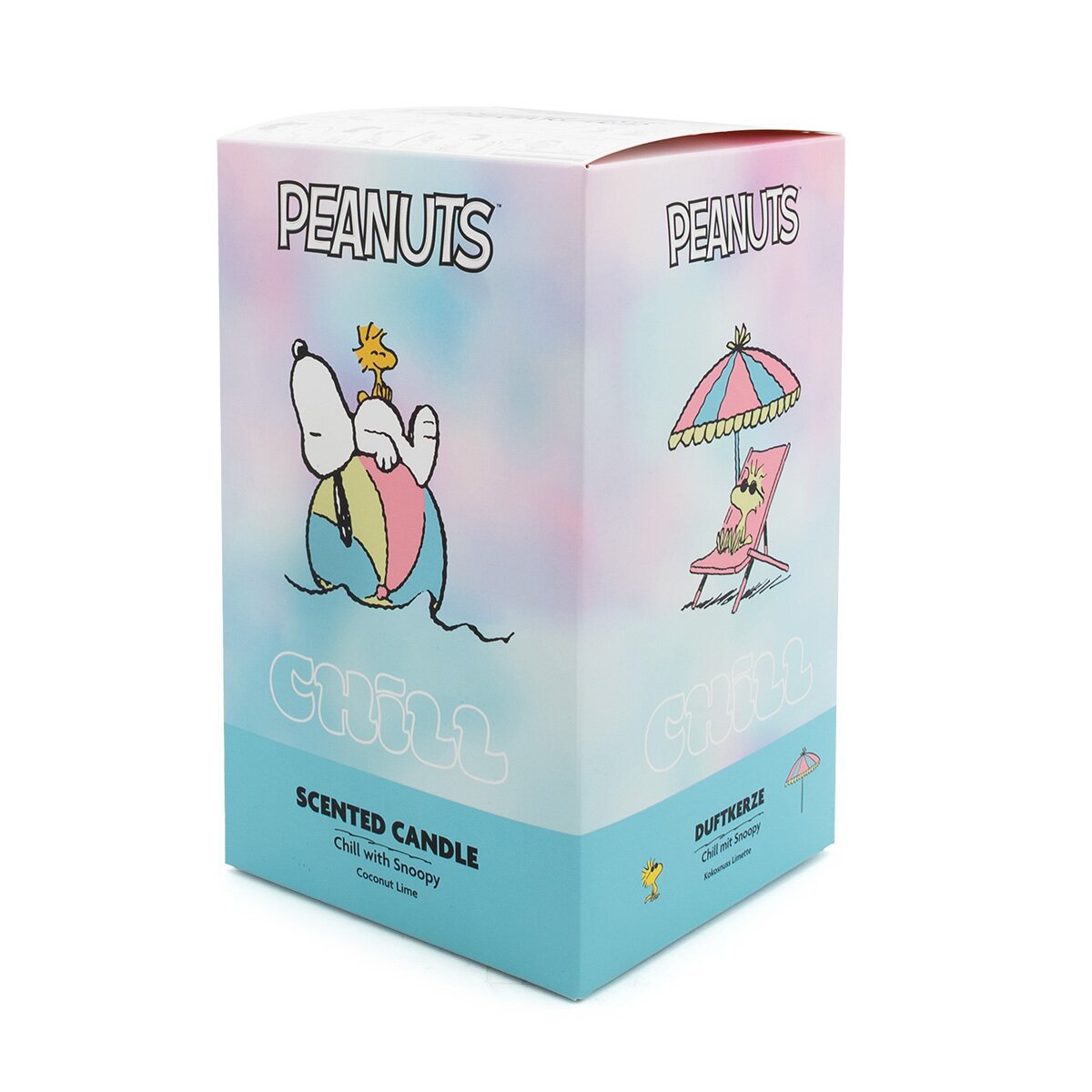 Candela profumata Peanuts Chill con Snoopy - 180g