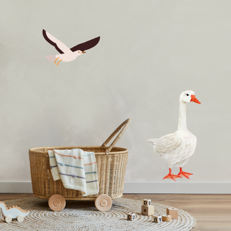 Jojo the goose - Animal wallsticker