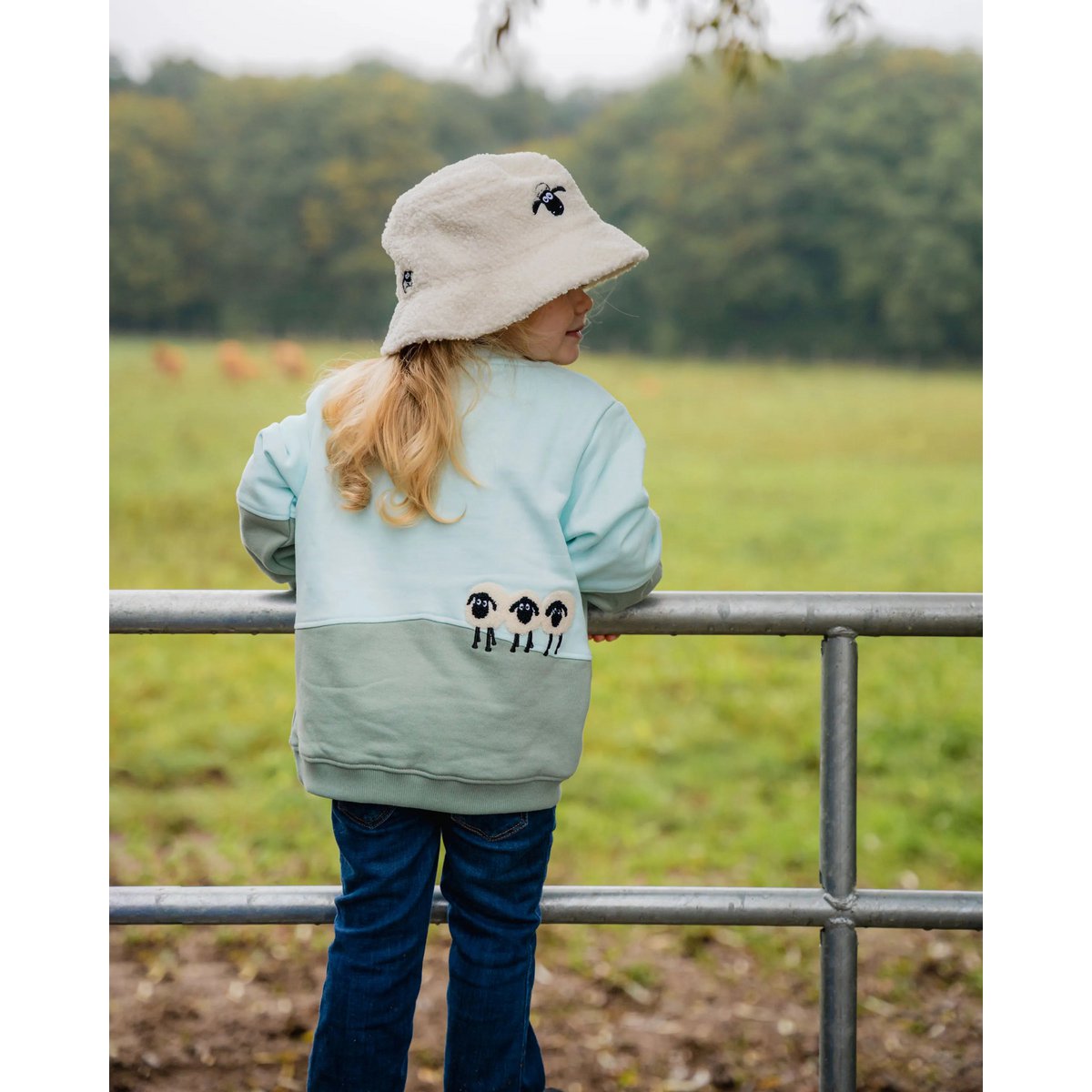 Koaa - Shaun Das Subscribe "Tractor" –Sweater Blue/Green