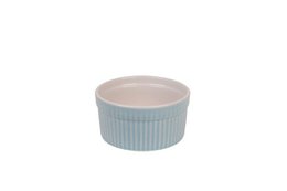Ramequin bleu pastel à rayures 9 cm Isabelle Rose