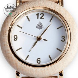 The Birch - Handmade Wood Vegan Watch