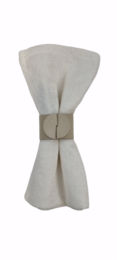 Servilletero Skinnatur | cuero reciclado | 4 cm de diámetro