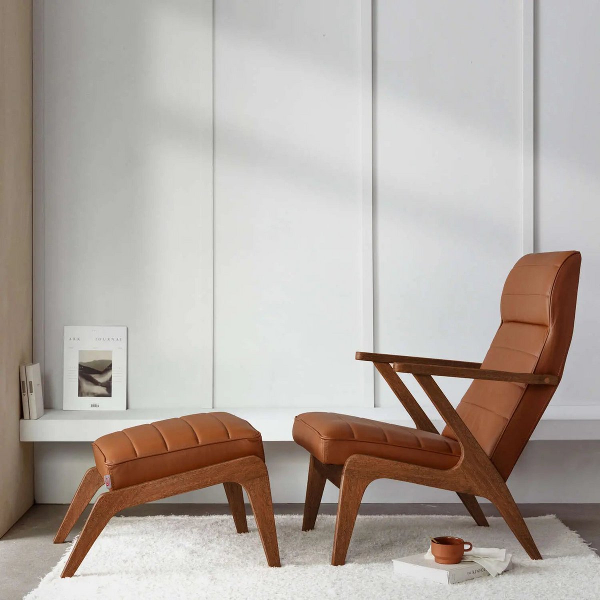 Cognac Buchenholz, Nussbaum Beizung