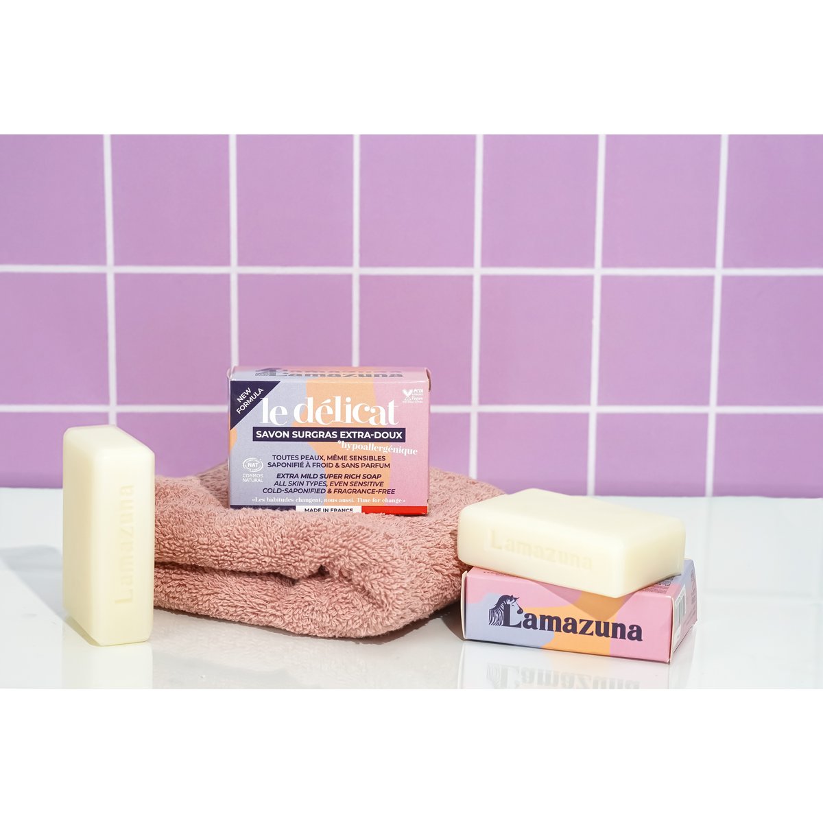 SAF Le delicate soap - COSMOS Natural - hypoallergenic