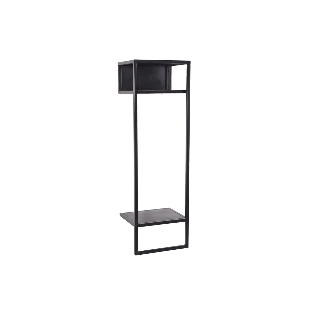 Wandrek zwart 28 x 90 cm