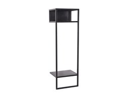 Wandrek zwart 28 x 90 cm