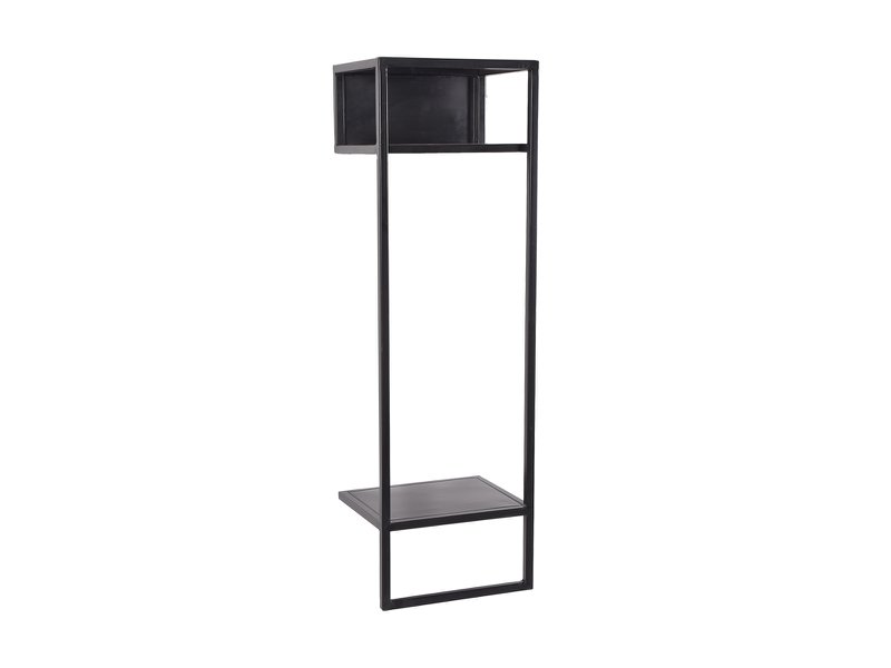 Wandrek zwart 28 x 90 cm