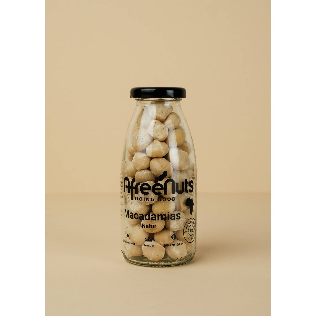 Premium Mountain Bio-Macadamias FreundeFlasche NaturInhalt: 140g