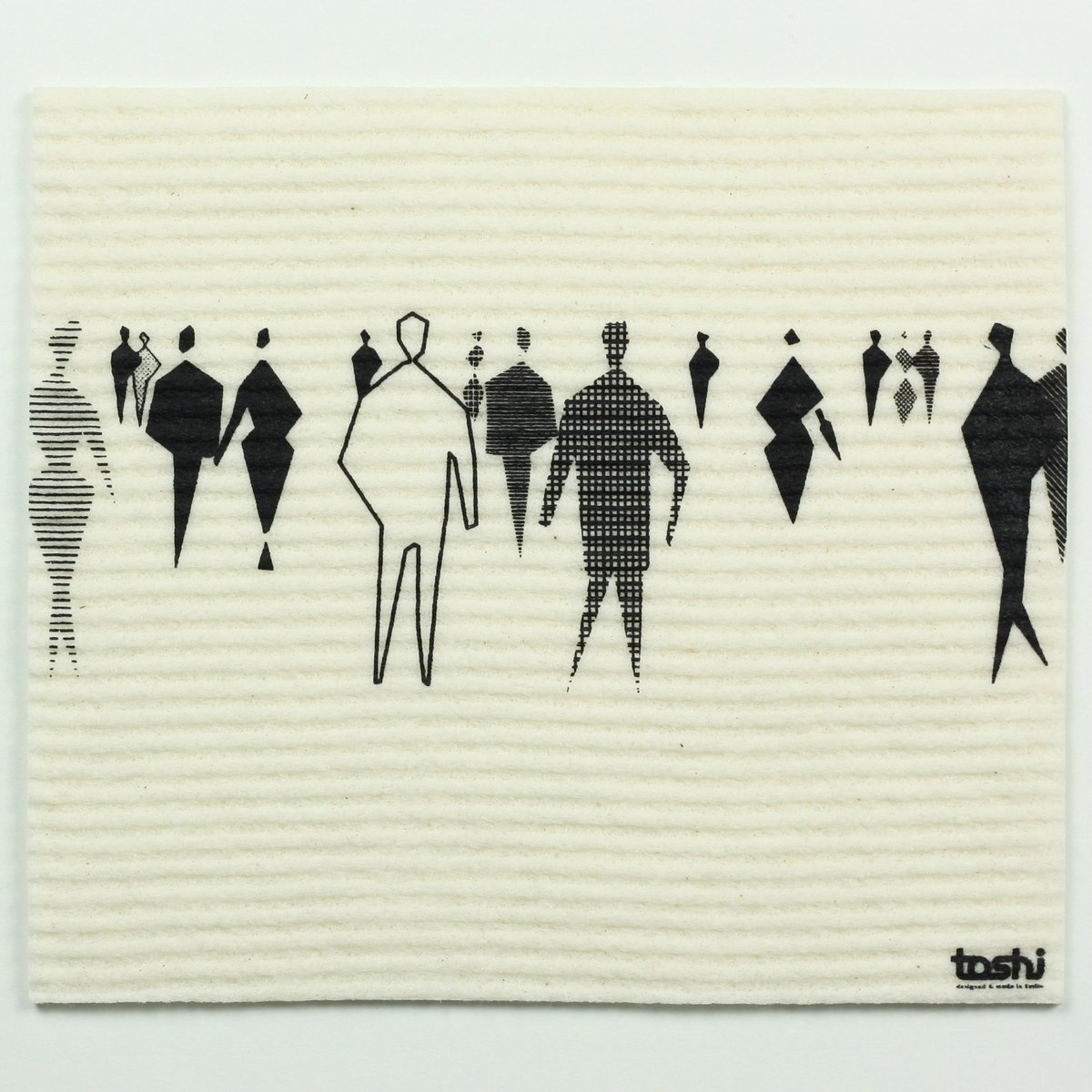 Sponge cloth furbi: people