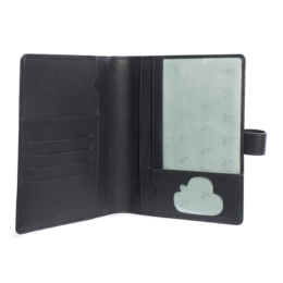 Leather document holder