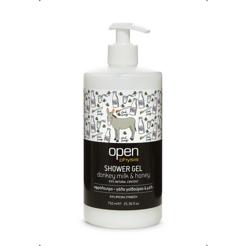 Shower Gel Donkey Milk & Honey Open Natural Cosmetics