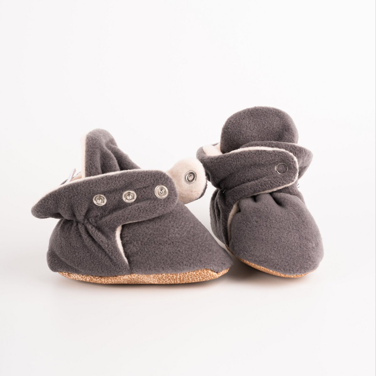 Baby Booties - Grey
