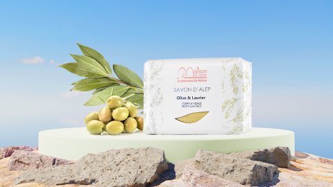 Aleppo Zeep Gegoten 100gr Olijf & Laurier