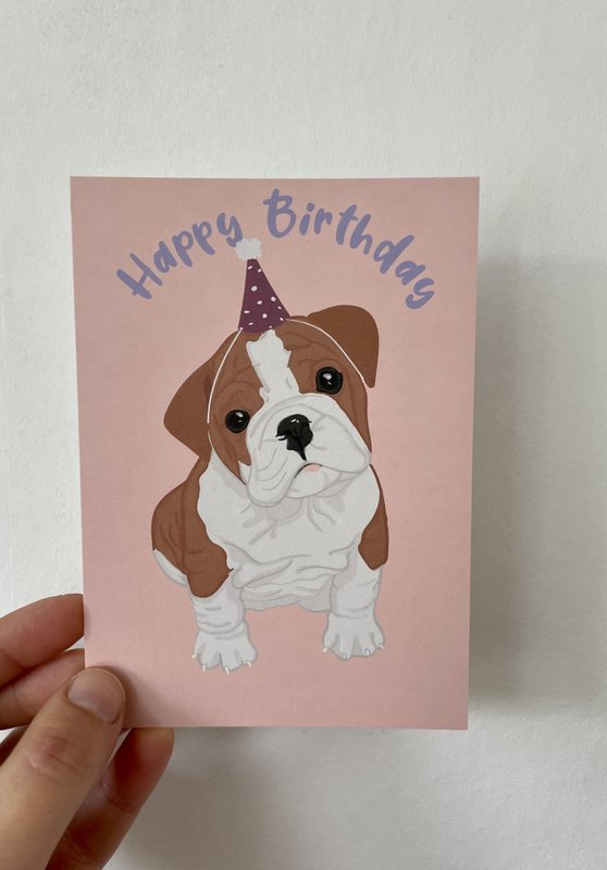 Postkort Doggy