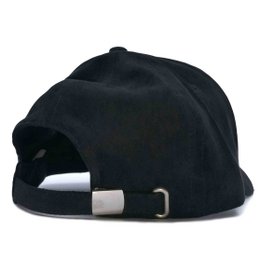 Gorra Ante Negra Alta