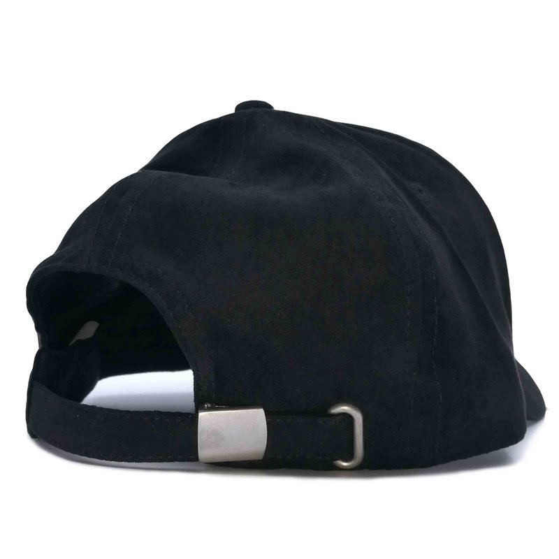 Gorra Ante Negra Alta