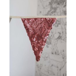Guirlande de Sequins « Rose et Gris »
