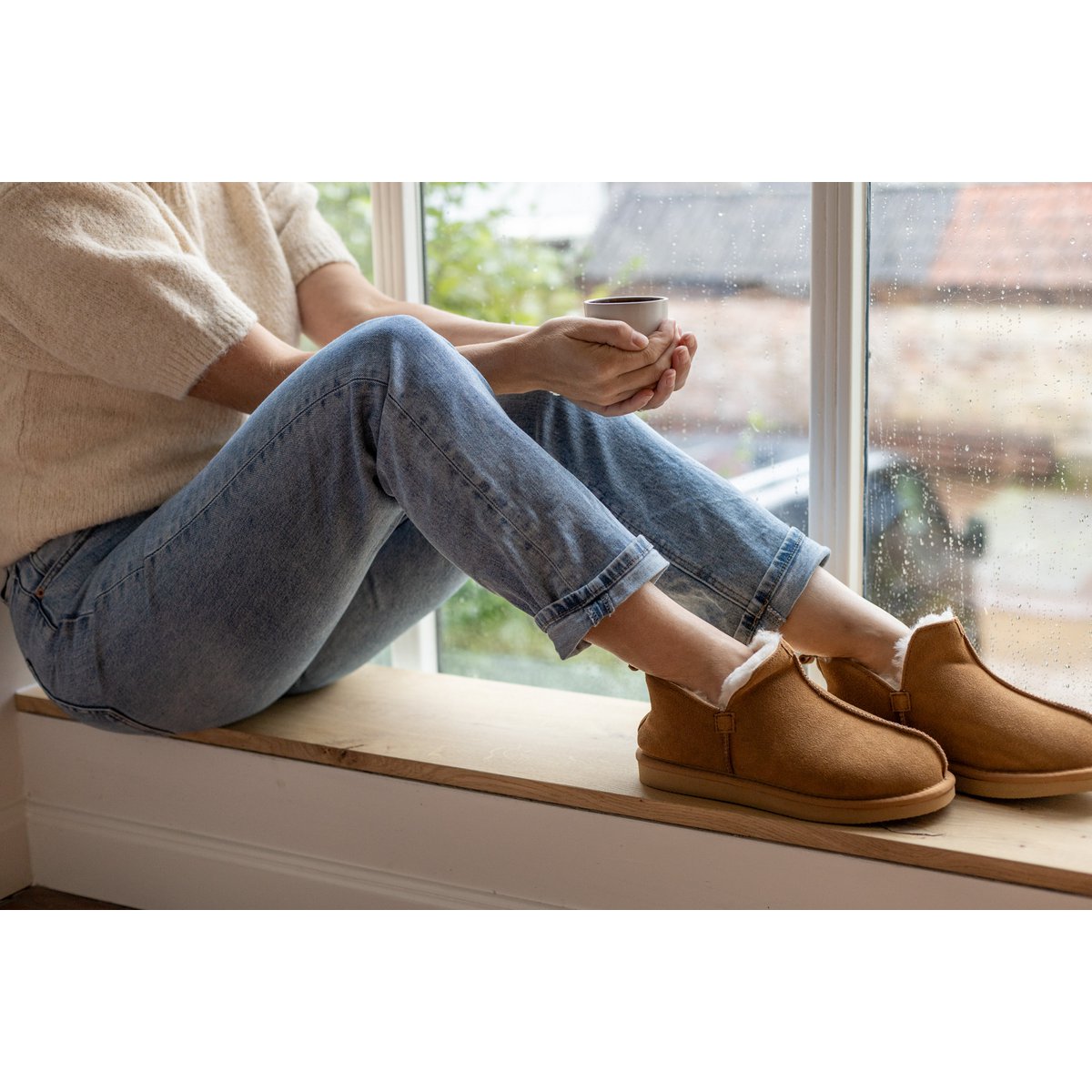 Pantoufle Nooa | chameau | Taille 37-49