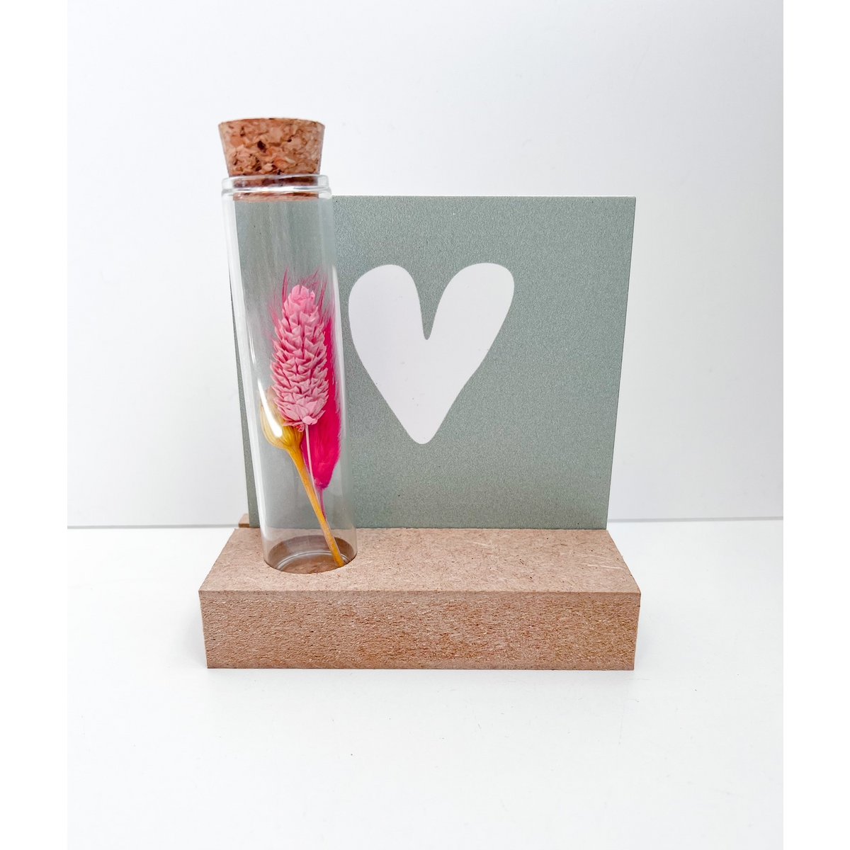 Geschenkbox Größe S - Blumenröhre Blau