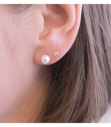 Full Moon Pearl Earrings - Gold and Crystal