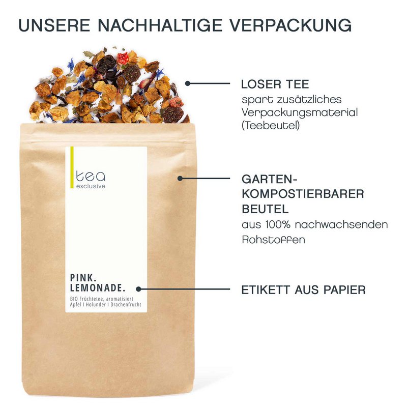 Lyserød limonade, frugtte organisk, 125 g