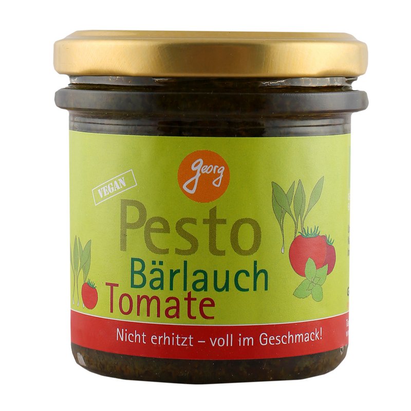 Økologisk vild hvidløg tomat pesto 140g