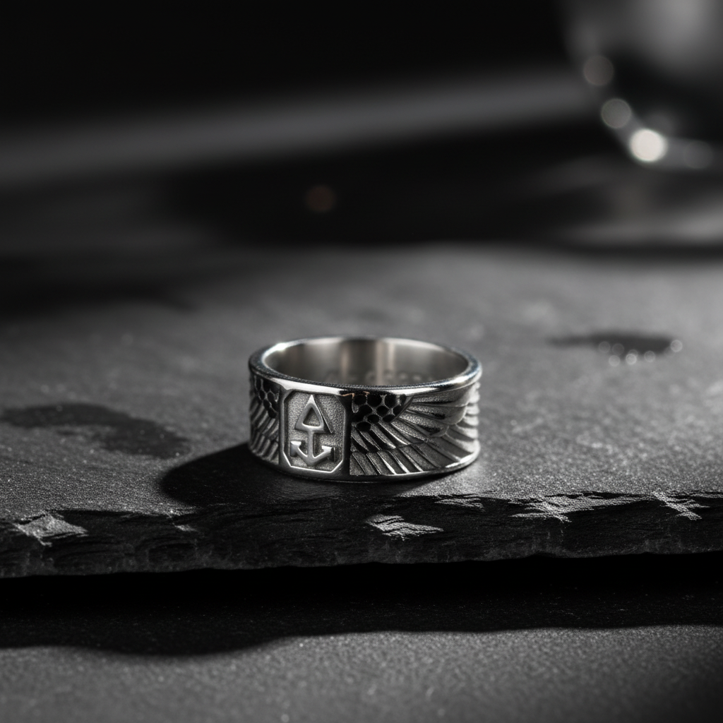 Ring WINGED SUN