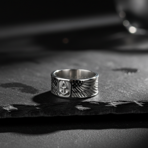 Ring WINGED SUN