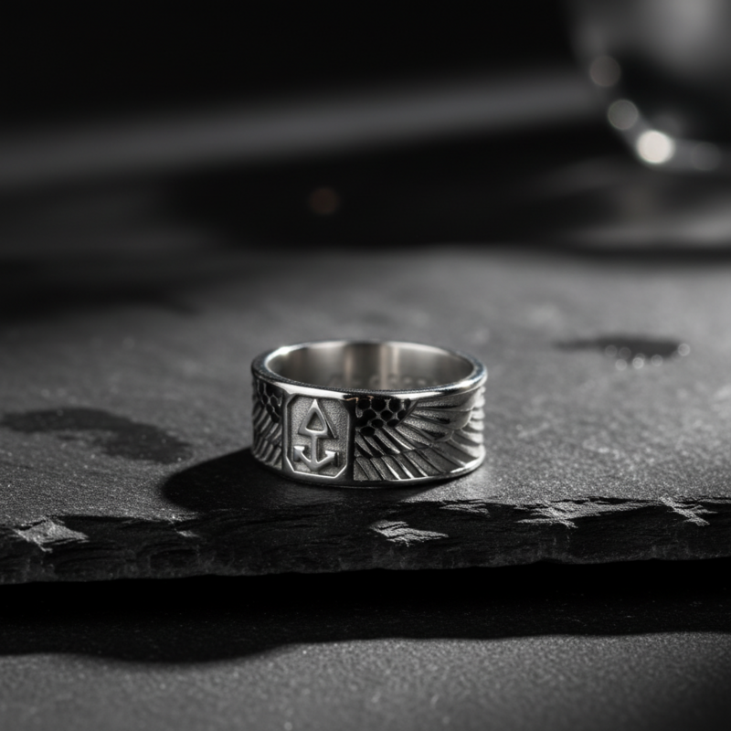 Ring WINGED SUN