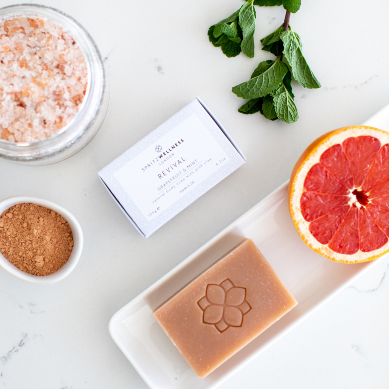 REVIVAL Pink Clay Body Soap