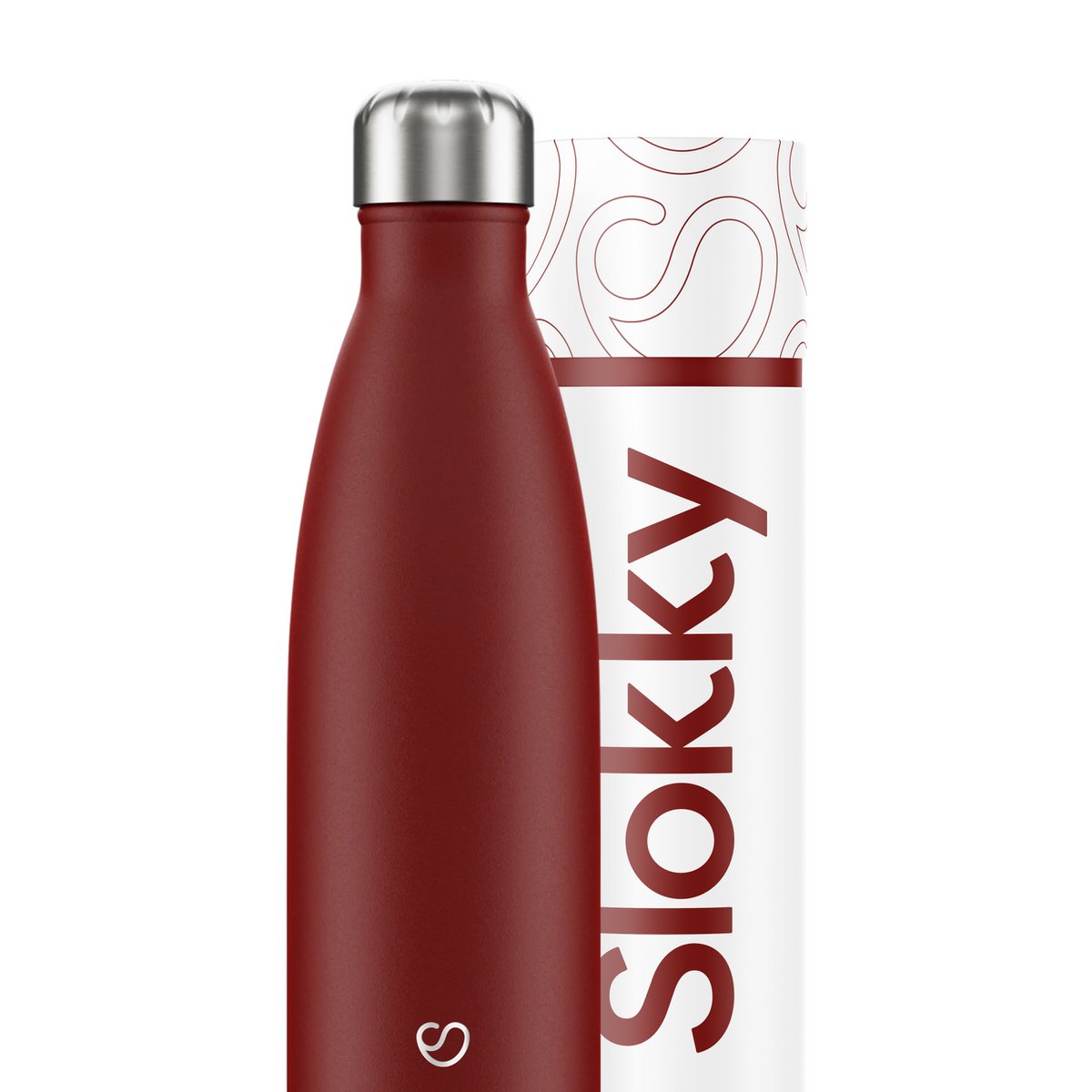 Slokky Matte Red Bottle - 500ml
