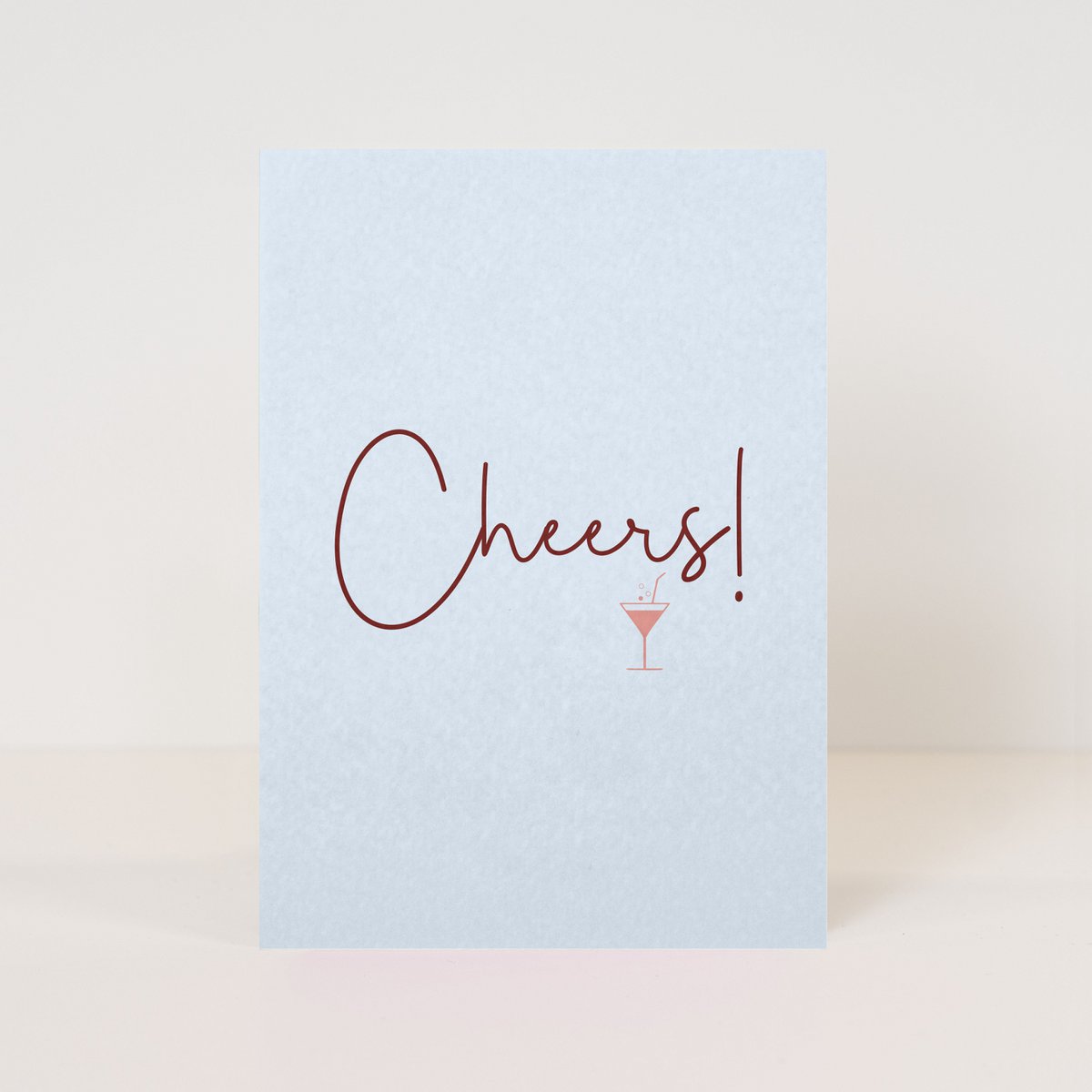 postcard 'with love'