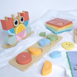 BusyKids Montessori sæt til børn i alderen 24 til 36 måneder