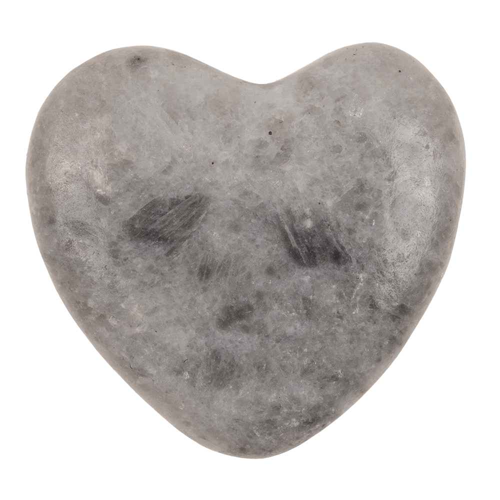 Natural Stone Heart, Worry Hearts,