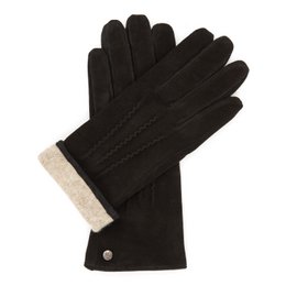 LEYLA – suede women’s gloves with cashmere wool lining