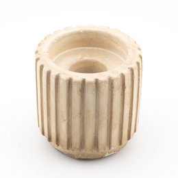 Earthenware candle holder Zilt S