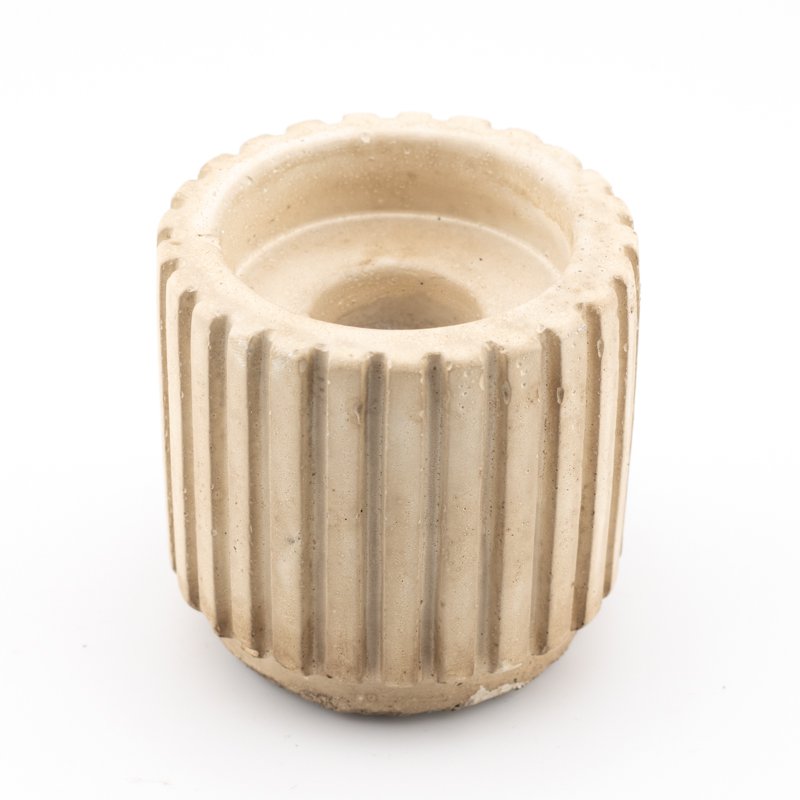 Earthenware candle holder Zilt S