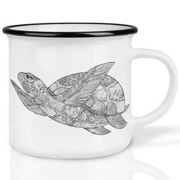 Ceramic cup - turtle