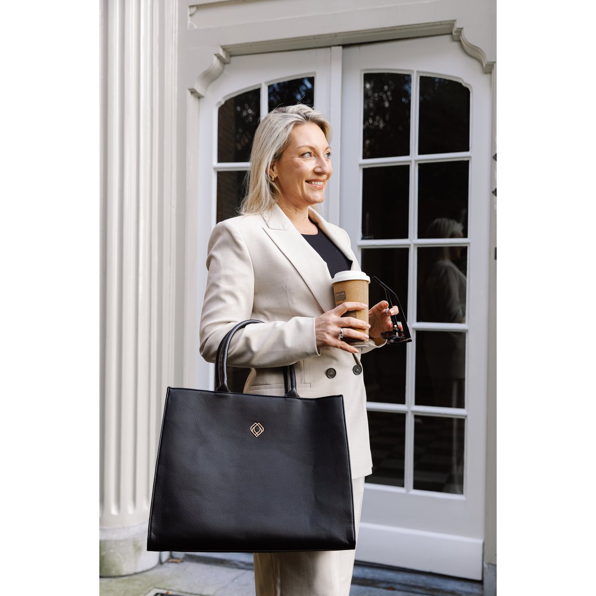 Shopper Urban Corn Leather Black