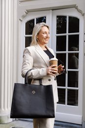 Shopper Urban Corn Leather Black
