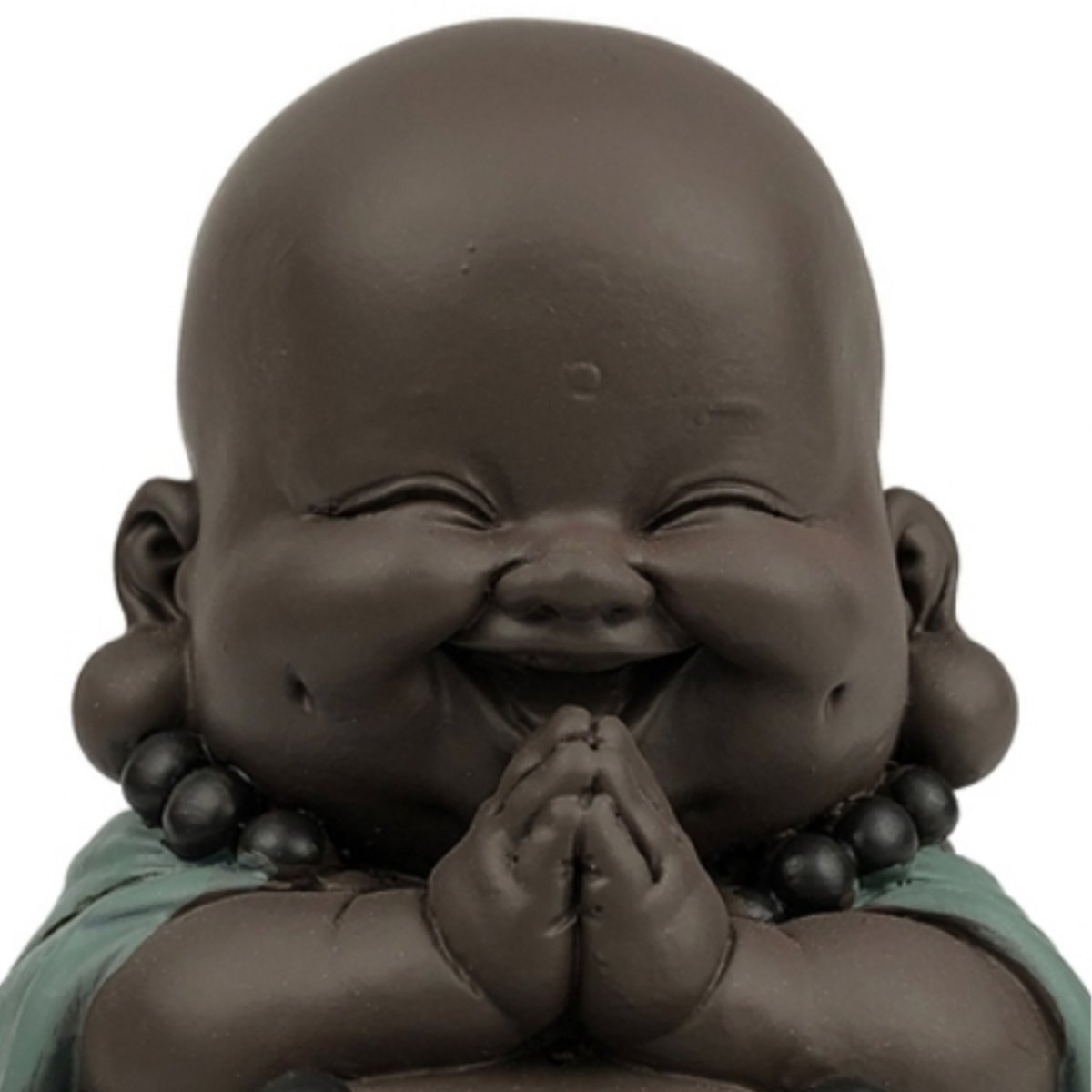 Statue Mini Bouddha Rieur Porte Bonheur – Décoration Zen et Feng Shui – Pour Créer une Ambiance Relaxante et Spirituelle – Idée Cadeau Originale