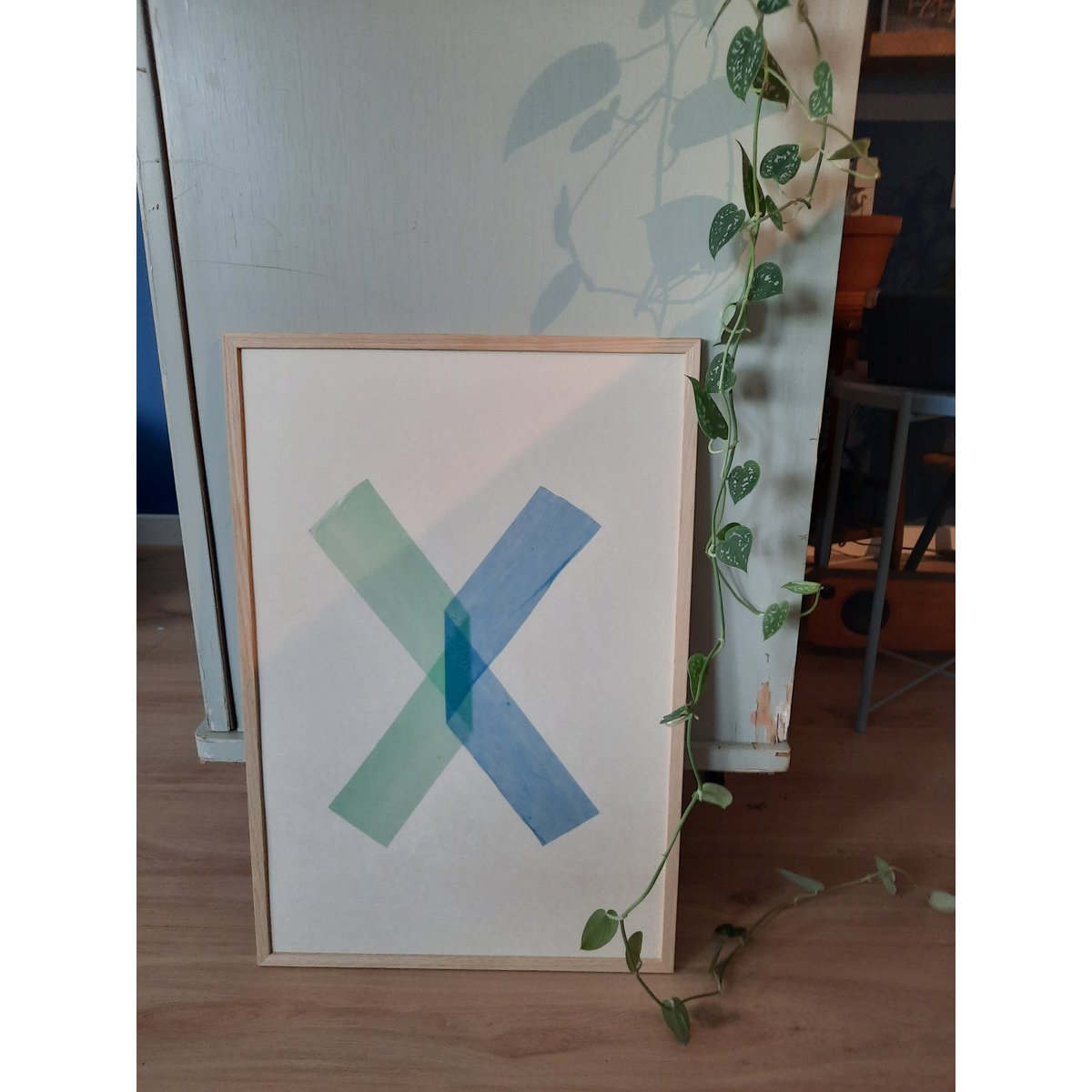 Poster letter A print - Creative Notes