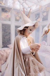 Cappello magico "Strega Bianca"