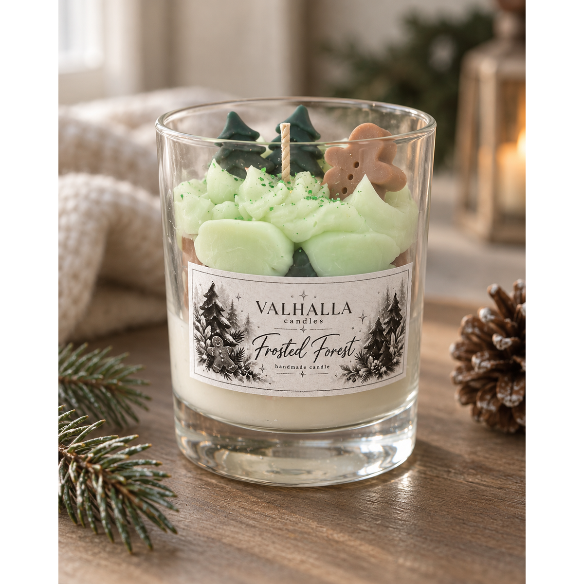 Vela perfumada Bosque Helado | cera de colza