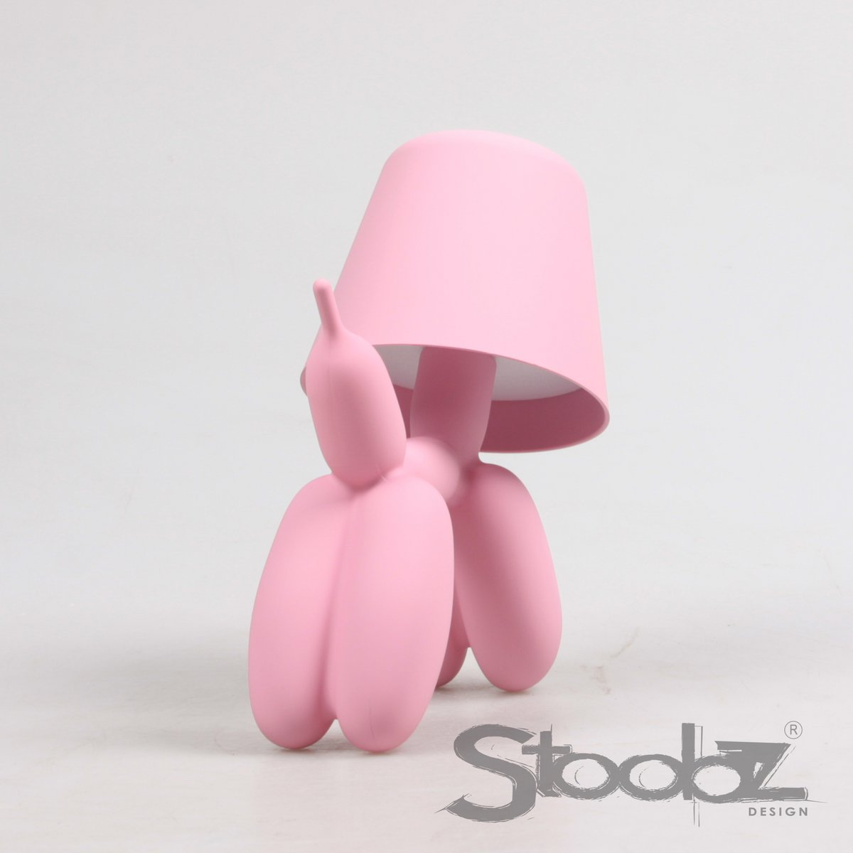Lampa stołowa LED dla psa Balloon 16x10x18 cm różowy